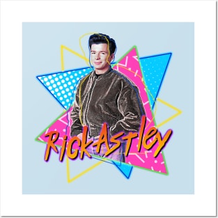 Rick Astley Rick Roll Never Give You Up Art Print for Sale by jamcaYT