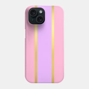 Minimalist Gold/Pink/Purple Pattern Phone Case