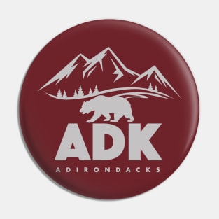 Adirondacks New York Pin