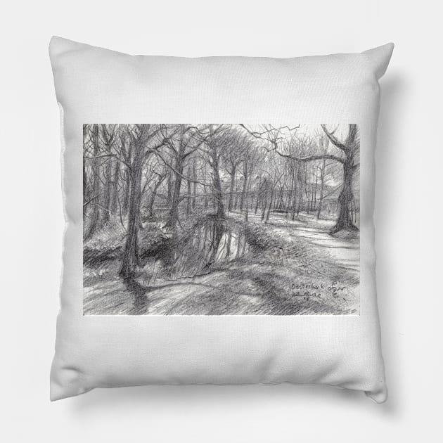 Oosterbeek – 08-04-20 Pillow by CorneAkkers