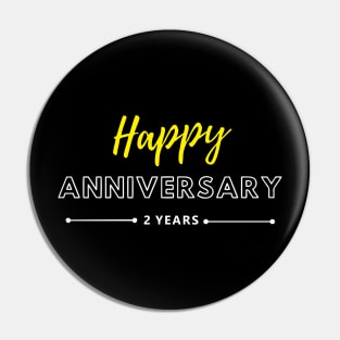 Happy Anniversary | 2 Year Pin