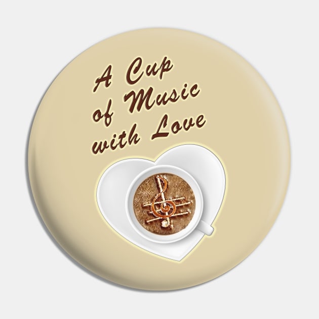 It's the time to drink a cup of music with LOVE Pin by aastal72