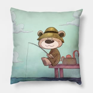 Gone Fishing Pillow