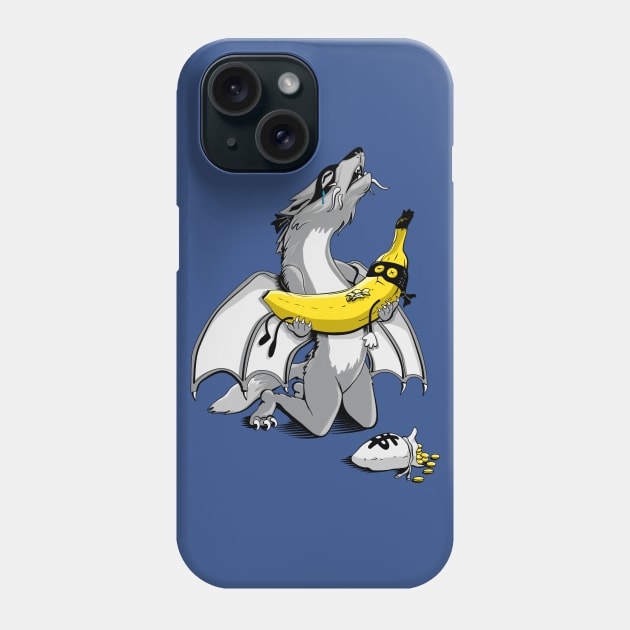 Dragonwolf & the Banana Bandit Phone Case by bortwein