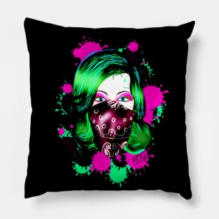 Gangster girl Pillow