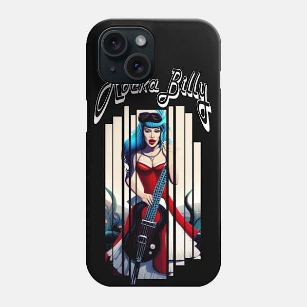 Rockabilly Phone Case by MckinleyArt