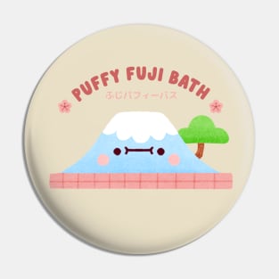 Puffy Fuji Bath Pin