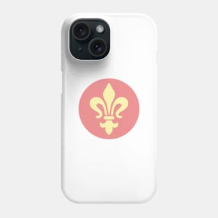 Fleur de lis motif pattern Phone Case