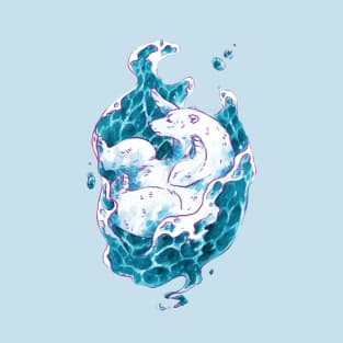 Water polar bear T-Shirt