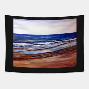 Snettisham Beach Norfolk on the East Coast of UK Tapestry