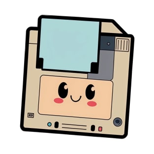 Retro Floppy Disk Friend T-Shirt