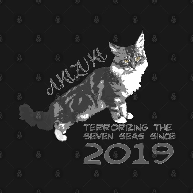Akizuki The Main Coon Cat by Ultra Silvafine