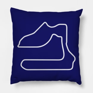 Sebring International Raceway [outline] Pillow