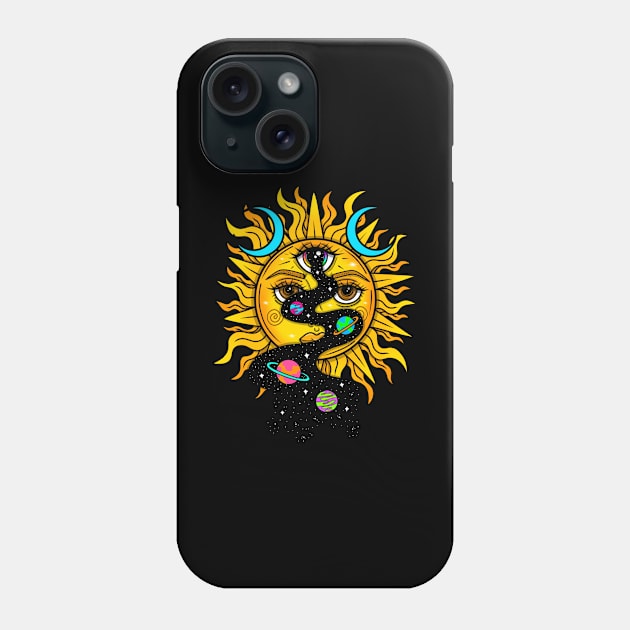 Sun drip Phone Case by Thisuniquevibe