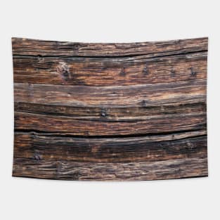 Wood Log Texture Tapestry