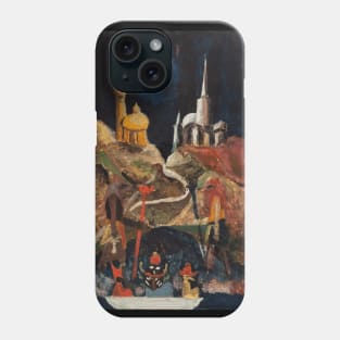 Aleister Crowley Art - The Moon. Phone Case