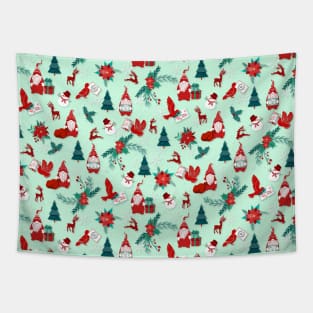 Pretty Christmas Winters Tapestry