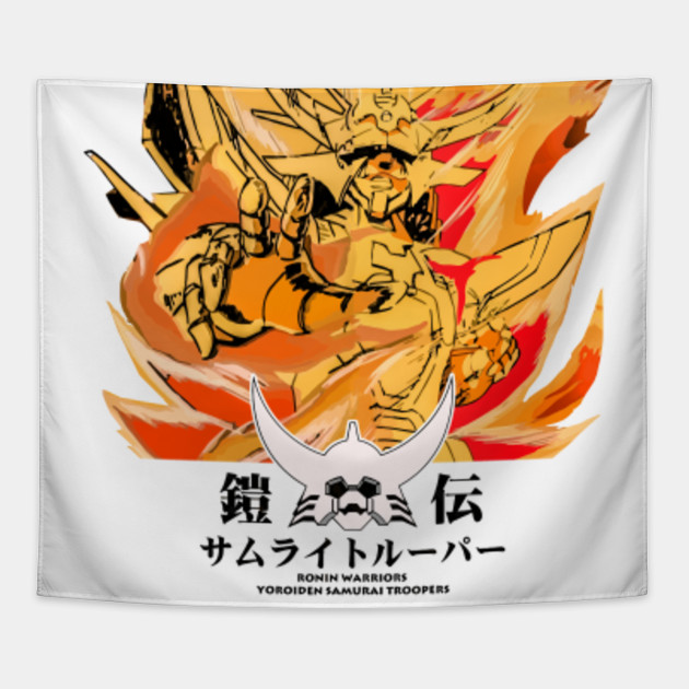 Yoroiden Samurai Troopers - Samurai Troopers - Tapestry | TeePublic