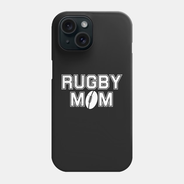 Rugby Mom Coach Love Phone Case by BraaiNinja