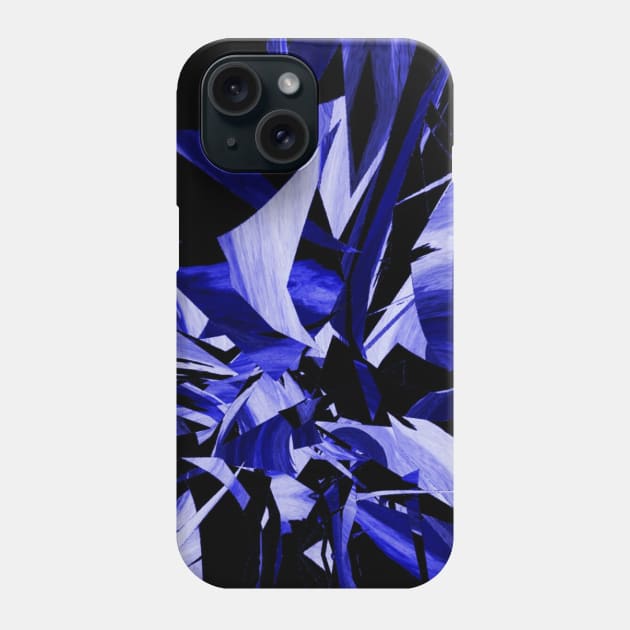 Sapphire Gemstone September Birthstone Phone Case by Moon Art