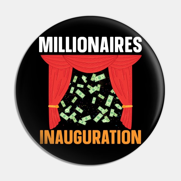 Millionaires Inauguration Pin by Cashflow-Fashion 