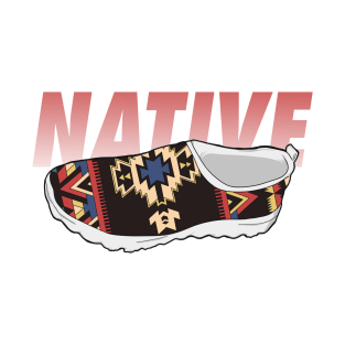 Native American Footwear Design 1 T-Shirt