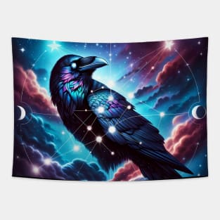 Cosmic Corvid Tapestry