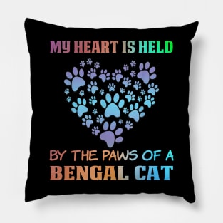bengal cat Pillow