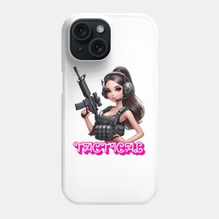 Girl Doll Tactical Phone Case