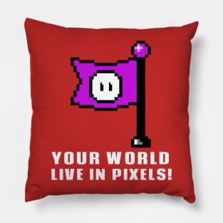 Live streamers live in a pixel world Pillow