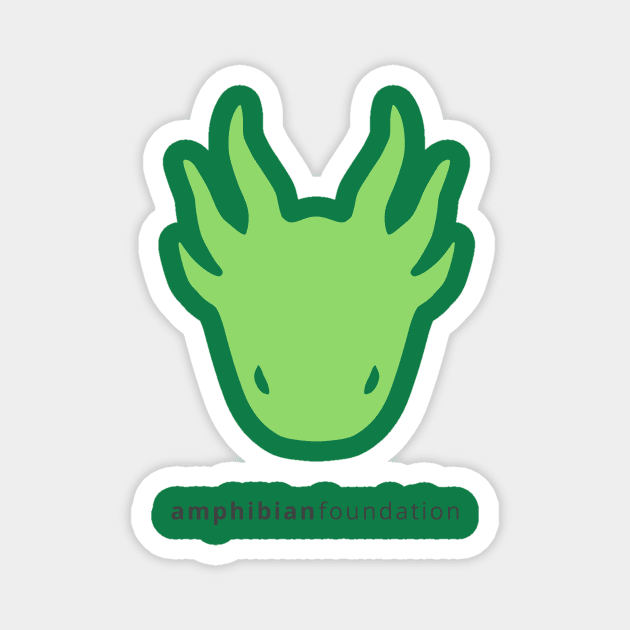 Amphibian Foundation Green Logo Magnet by amphibianfoundation