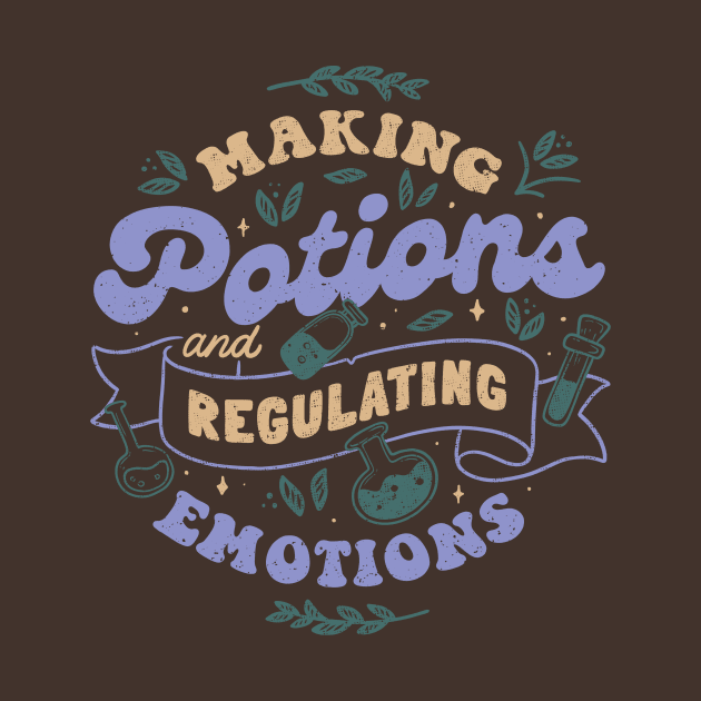 Making Potions and Regulating Emotions by Tobe Fonseca by Tobe_Fonseca