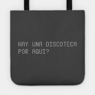 Discoteca, silver Tote