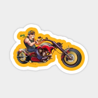 Moto Custom Magnet