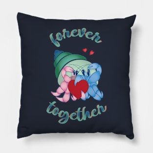 Forever Together Hermit Crab Pillow