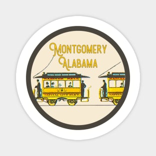 Montgomery Vintage Decal Magnet