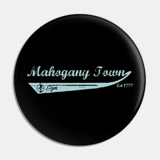 Mahogany Gym Pin