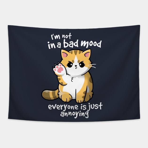 bad mood Tapestry by NemiMakeit