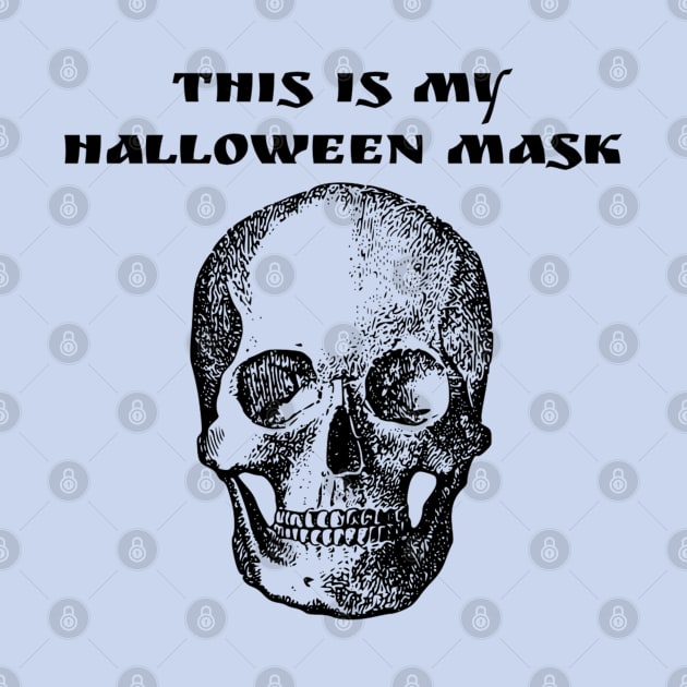 Skull Skeleton Halloween Mask, Halloween Costume by Style Conscious