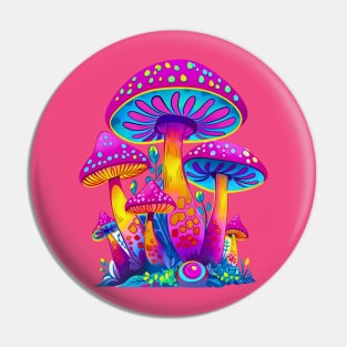 Delirium of Colors in a Fantastic World Pin