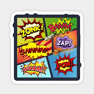 Comic Book fun Magnet