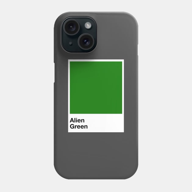 Pantone Alien Phone Case by Perezzzoso