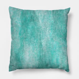 Aquamarine Oil Texture Pillow