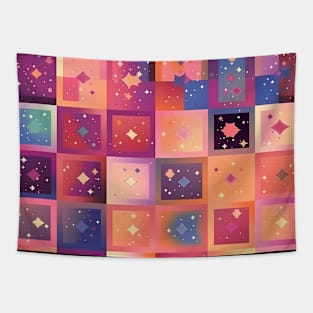 Unlimited Space - Infinite Space Seamless Pattern Tapestry