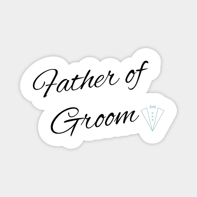 father of groom Magnet by cocoCabot