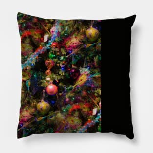 ugly christmas tree Pillow