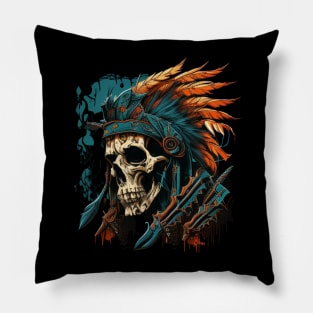 Matachin skull Pillow