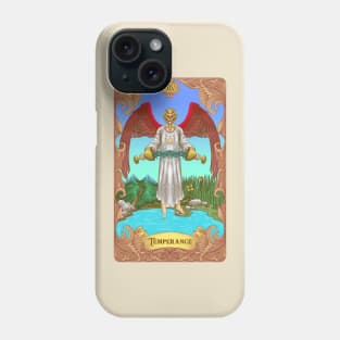 Temperance Tarot Card Phone Case