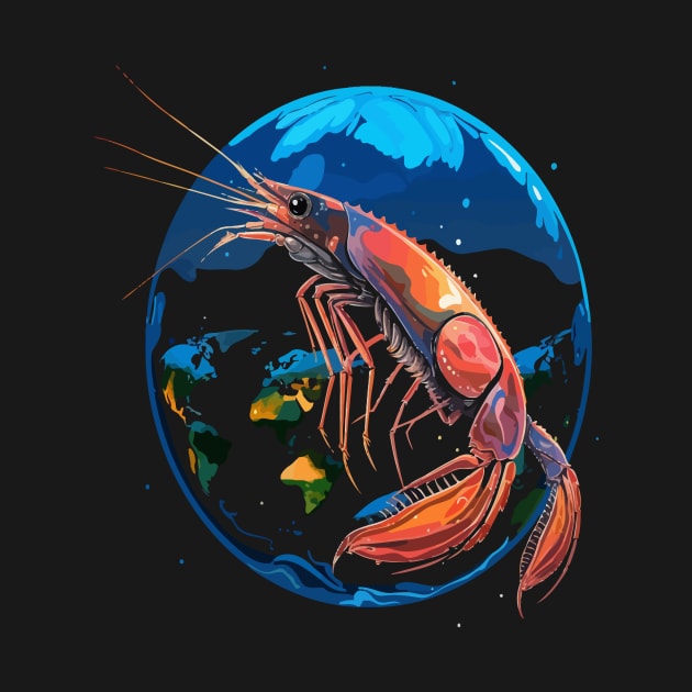 Blue Shrimp Earth Day by JH Mart