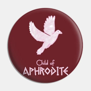 Child of Aphrodite – Percy Jackson inspired design Pin